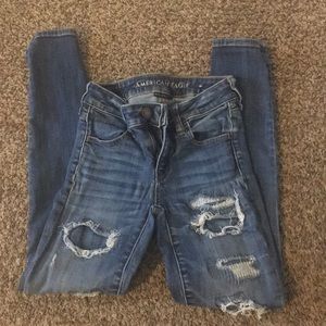 American eagle skinny jeans